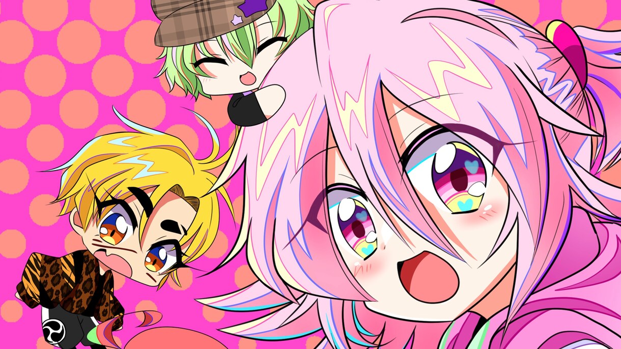 90年代アニメ風のSNSアイコン描きます SNSで使える！90年代アニメ風イラストアイコンを描きます！ イメージ7