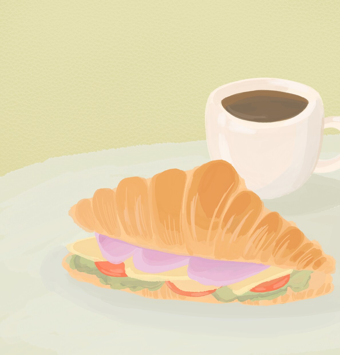 美味しそうふんわり食べ物描きます 癒されかわいいイラストをご提供いたします イメージ5