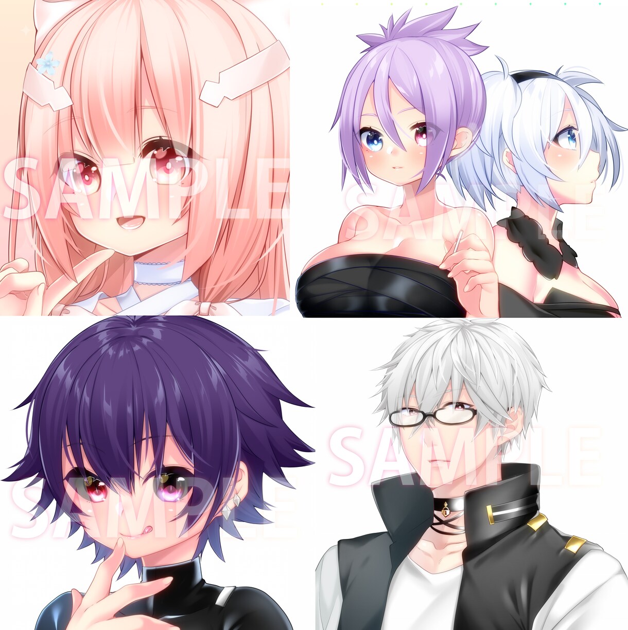 SNS用アイコン製作致します SNS専用のイラスト製作いたします！ イメージ10
