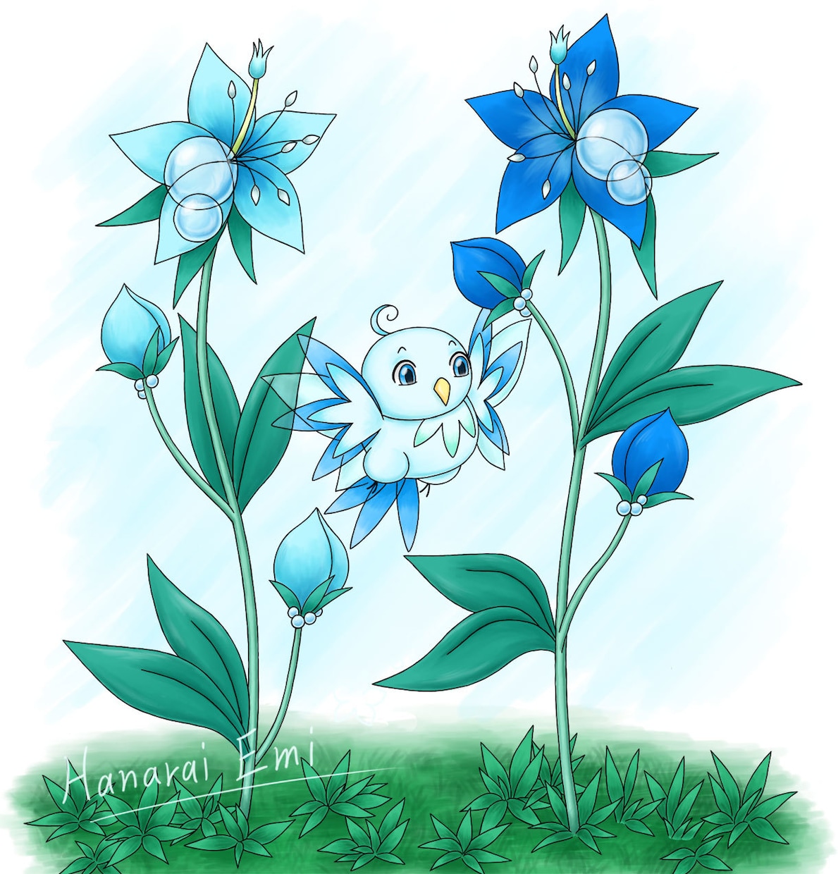 絵本の挿絵のような可愛い生き物イラスト承ります 色々なものを題材にした、暖かみのあるキャラクターを描きます イメージ1