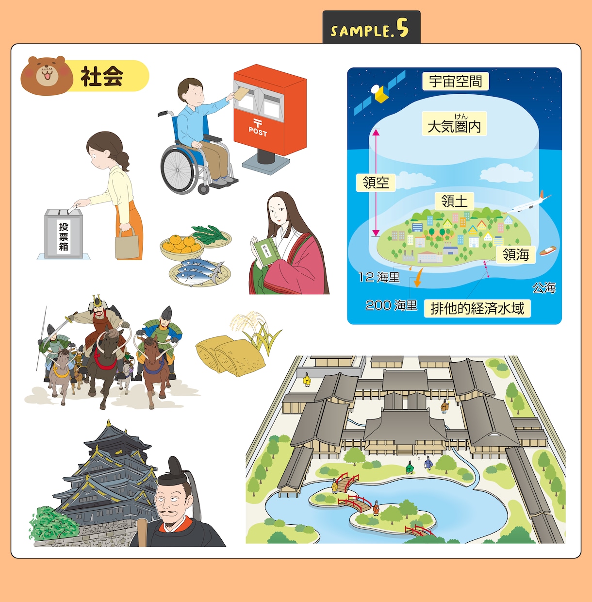 学参教材や理科図版、医療系イラストなど承ります リアルからかわいいまで正確でわかりやすい図版を作成します！ イメージ6