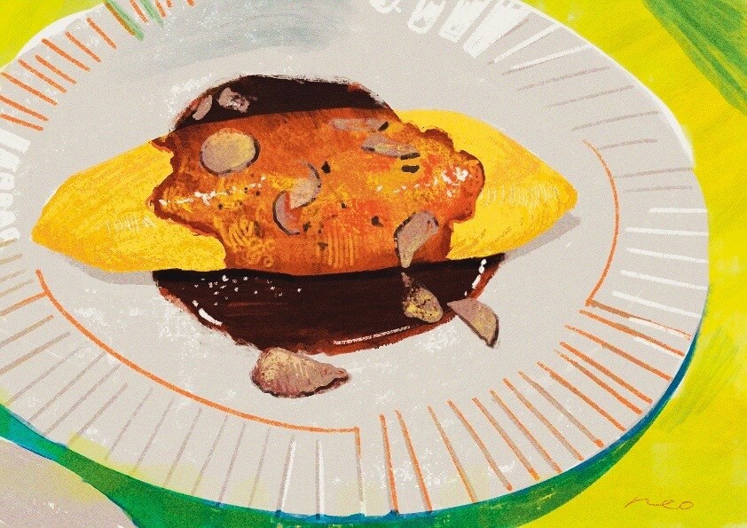 食欲をそそる食べ物のイラストをお描きします メニュー・SNS・レシピに使える一枚を制作いたします。 イメージ2