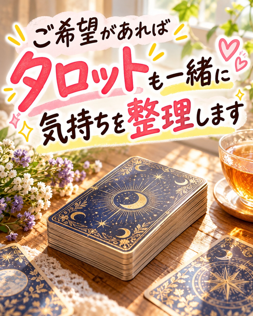 24時間チャットでお話を聞きます 愚痴も恋愛もOK♪必要ならタロットも使えます(^^) イメージ9