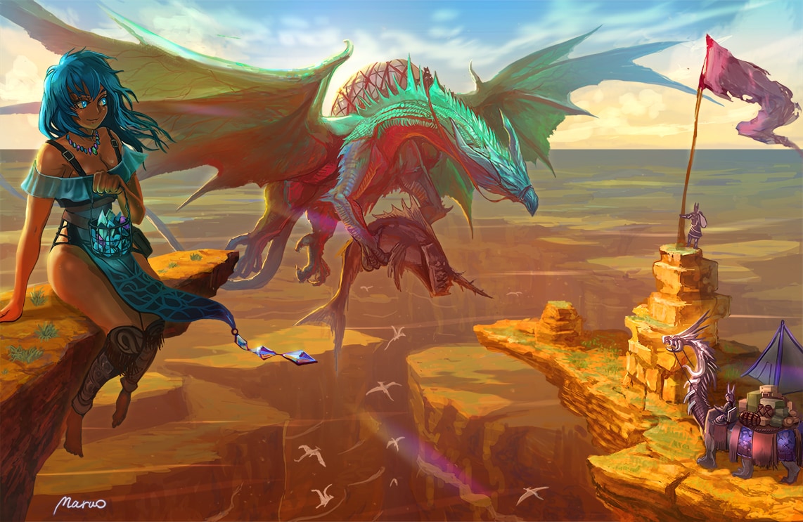 ゲームでの1枚絵イラストを作成します トレーディングカードイラスト等で10年以上の実績があります イメージ3