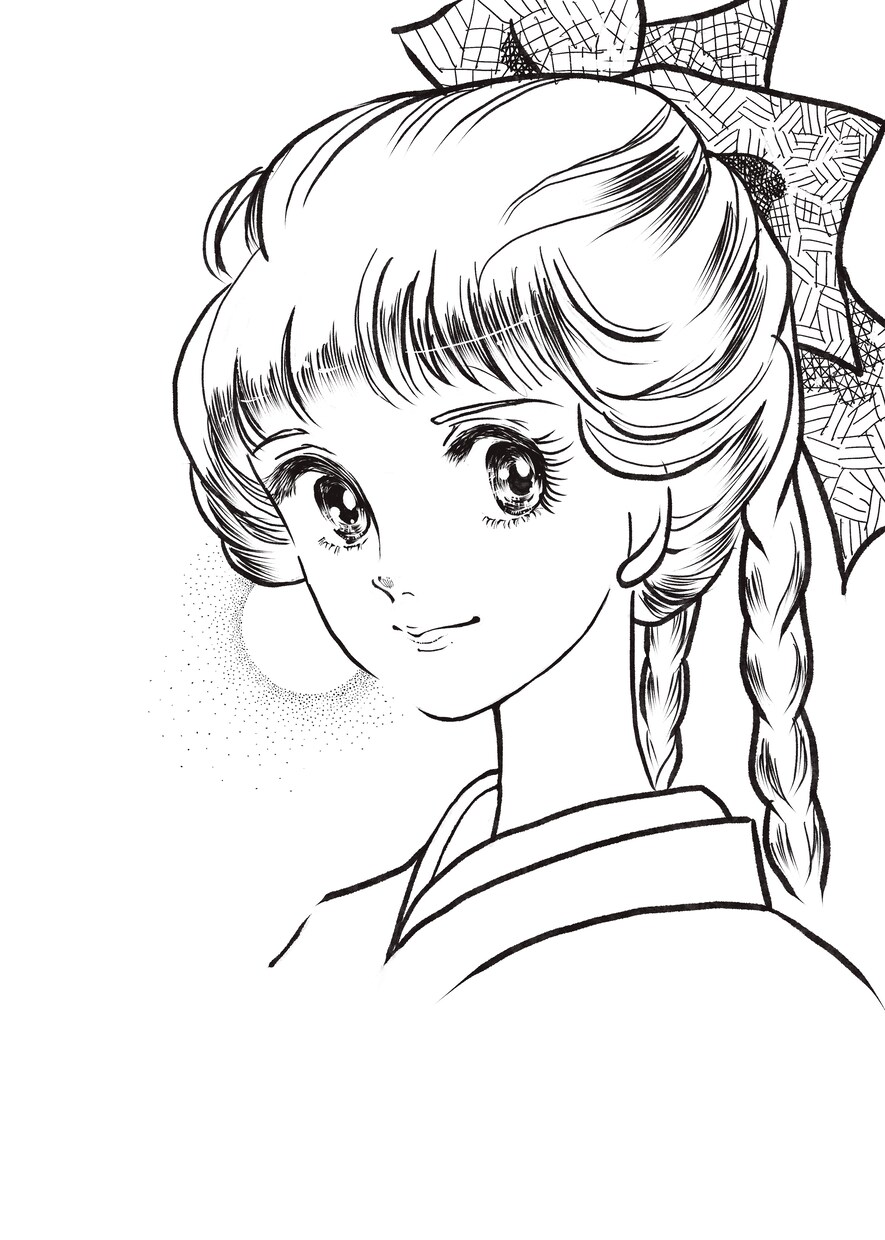 70~80年代少女漫画テイストのアイコン描きます レトロな少女漫画テイストのSNSアイコンです。 イメージ7