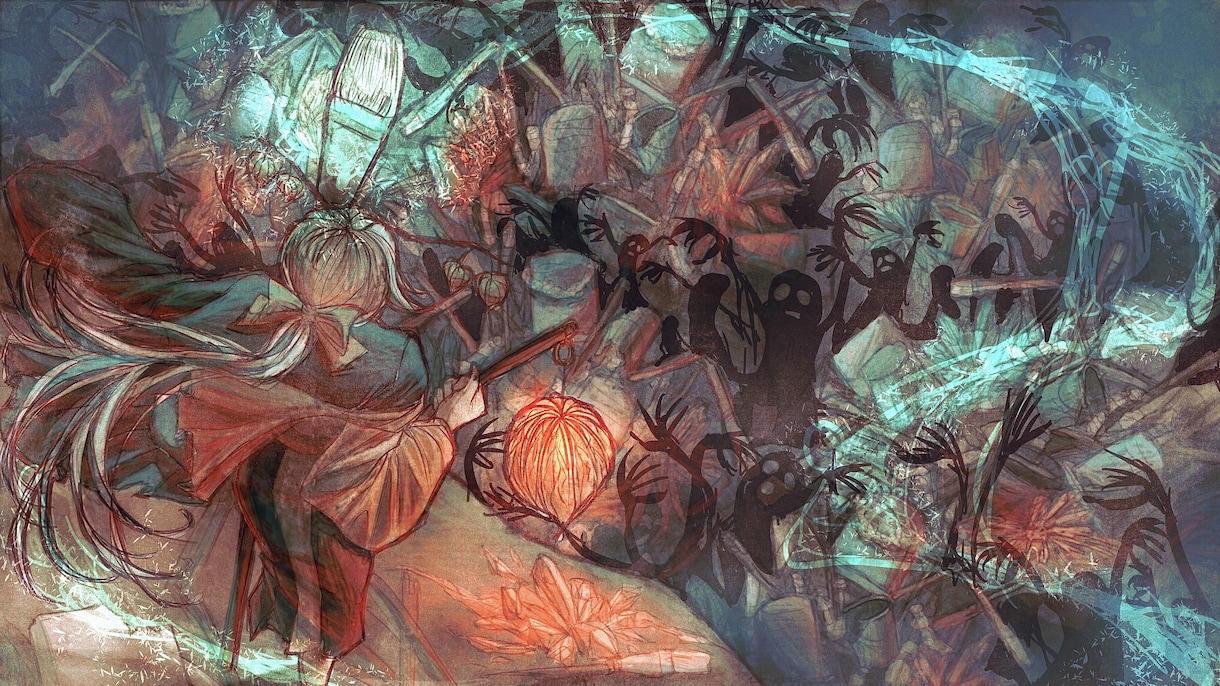 ストーリー性の強いMV絵などの一枚絵を描きます 物語性のある絵であなたの歌や物語の魅力をもっとお伝えします イメージ4