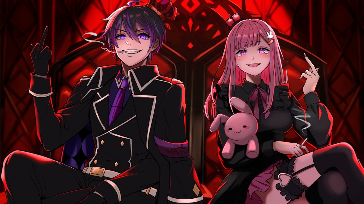 Vtuber・配信者向け 高品質イラスト制作します 印象に残る世界観と空気感を表現 イメージ4