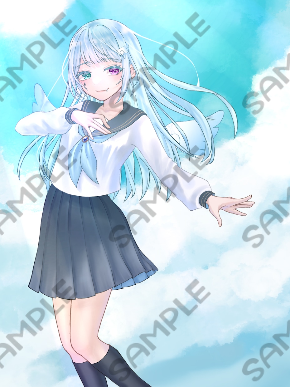 歌ってみた.ボカロMV等イラスト描きます 物語を感じる雰囲気重視イラスト描きます｜サムネ・配信可 イメージ6