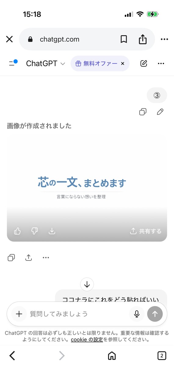 長い文章をぶれない一文にします。ます 想い・悩み・体験を『芯の一文』にまとめます イメージ1