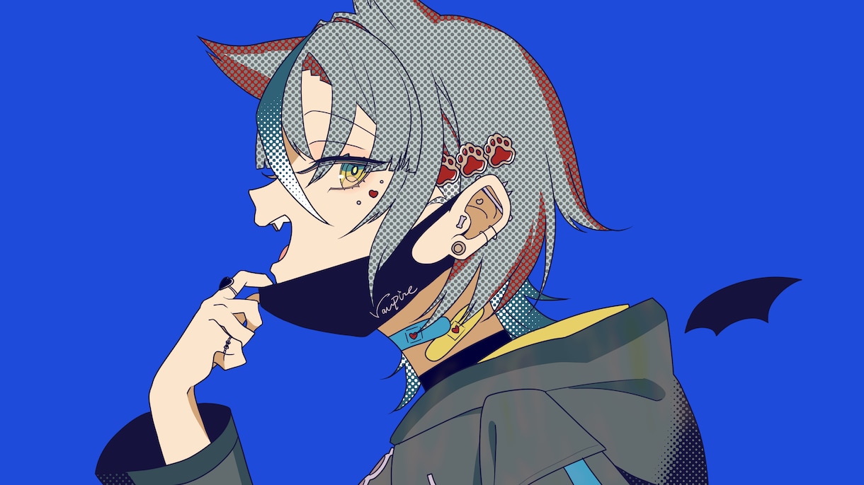 歌ってみたのmvイラスト制作します 本家に忠実にあなたのキャラクターをmvイラストに！ イメージ2