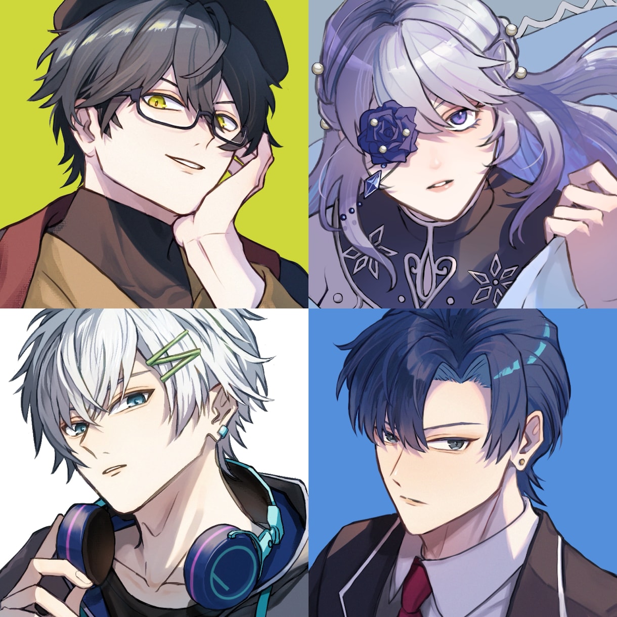 リテイク無し即納品！アイコンイラスト描きます シンプルなやり取りで顔アイコンが欲しい方！ イメージ1