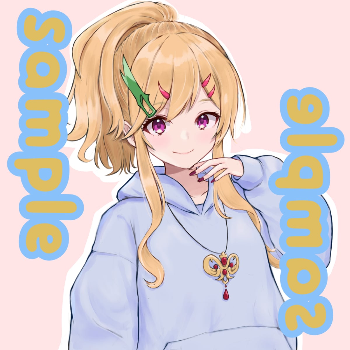 SNS用アイコンや一枚絵などをお描きします 女性キャラを主に描きます！丁寧に対応します イメージ2