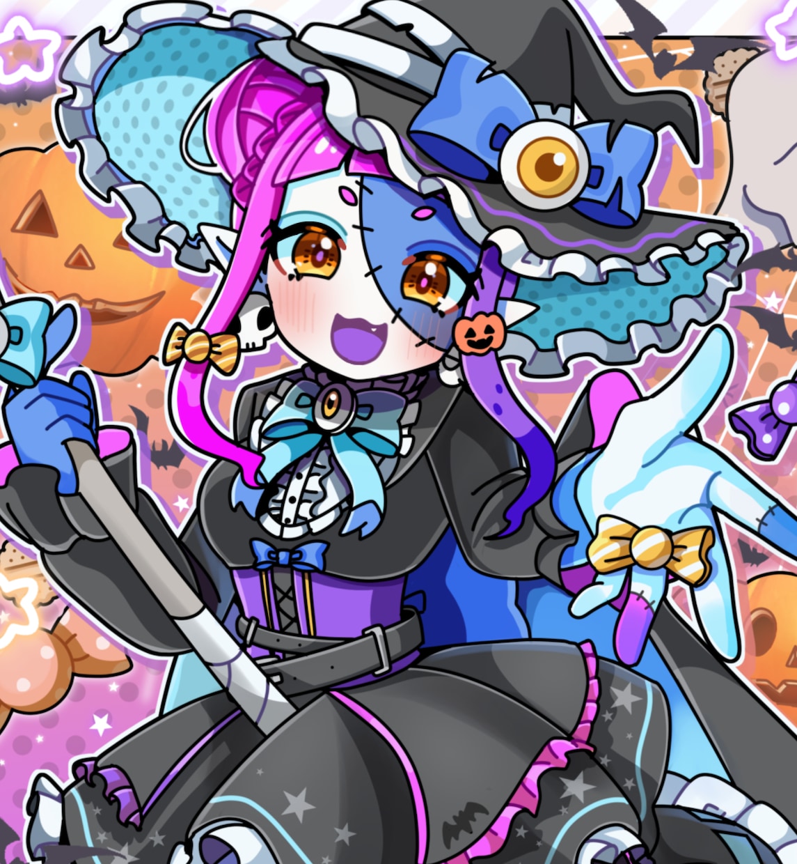 人物イラスト制作‼️ポップなイラストを制作します 商用利用可能！様々な用途でお使いいただけます！ イメージ2