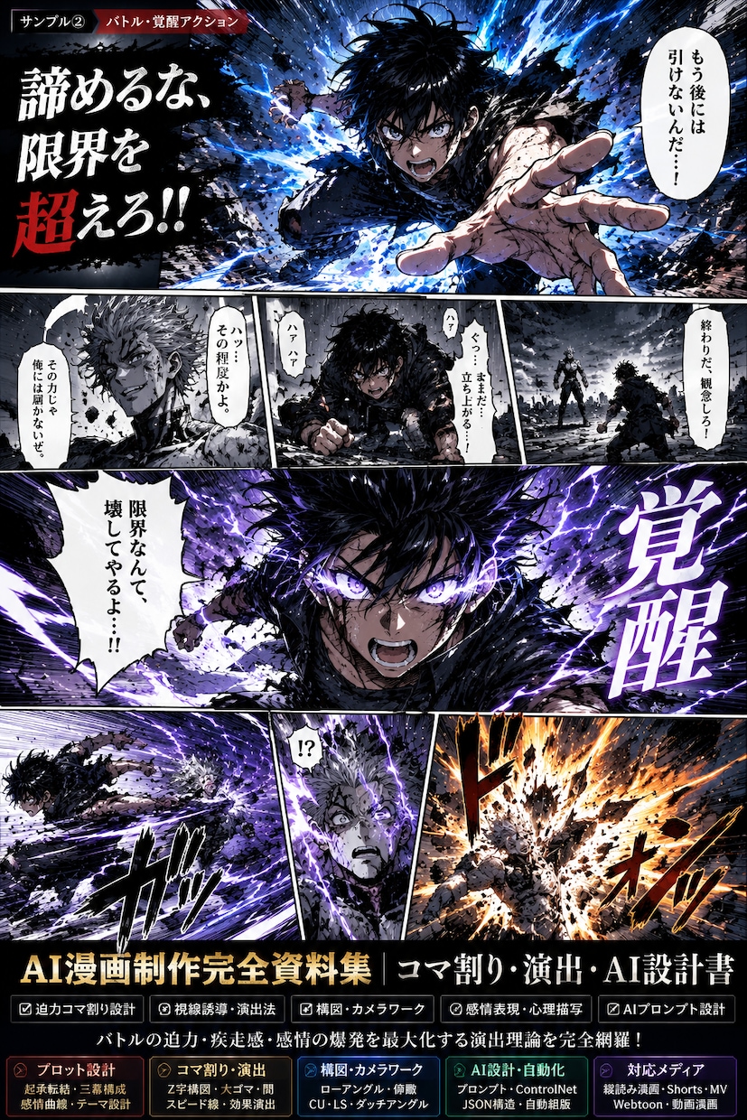 限定版　AI漫画をコピペ1つで量産できます 限定版　絵が描けなくてもAI漫画が今日から作れます イメージ10