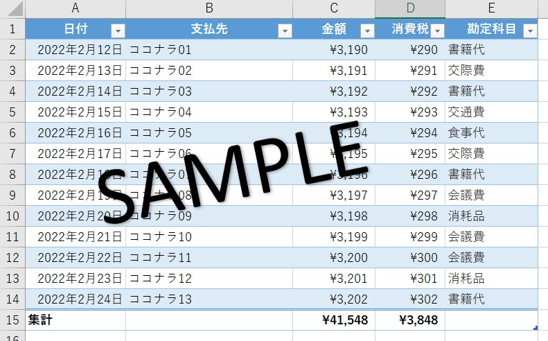 データ入力・簡潔にまとめます 領収書など写真だけなど、丸投げOKです!(^^)! イメージ1
