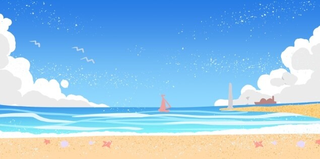 ヘッダー・背景イラスト描きます 季節を感じる背景にしてみませんか？ イメージ3