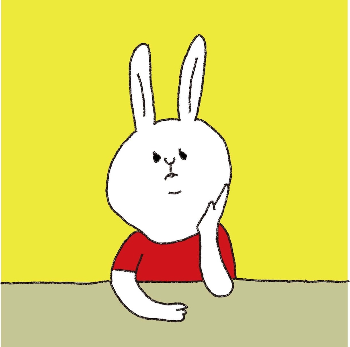 ヘタウマ、ゆるかわ、脱力系の上半身イラスト描きます アイコン、挿絵などポイントのイラストにオススメ イメージ2