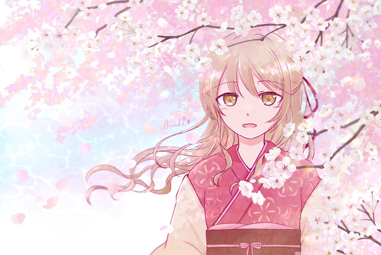 一枚絵のイラスト描きます かわいいから清楚まで、ご希望のイラストを制作します！ イメージ3