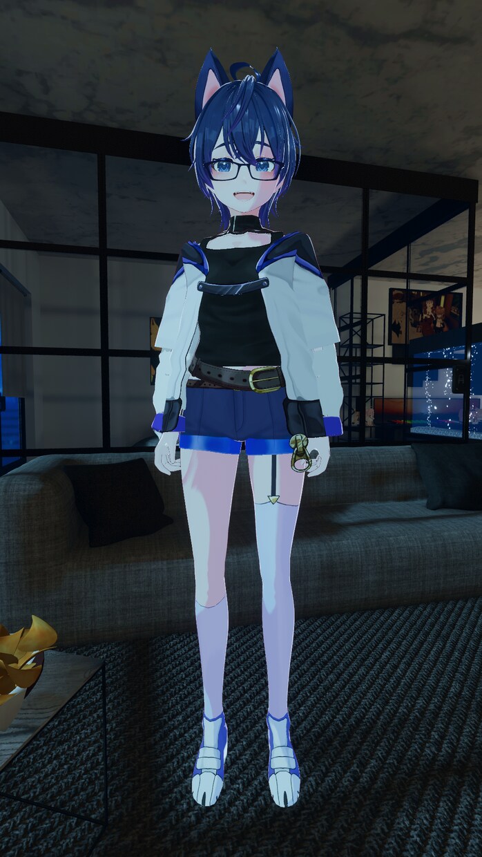 オリジナルイラストを3D化します VRChat，Vtuberで使用するアバターを作製します！ イメージ10