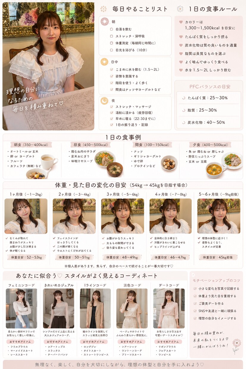 顔タイプ×パーソナルカラー診断します 元美容部員があなた専用の垢抜けBOOK作ります♡ イメージ3