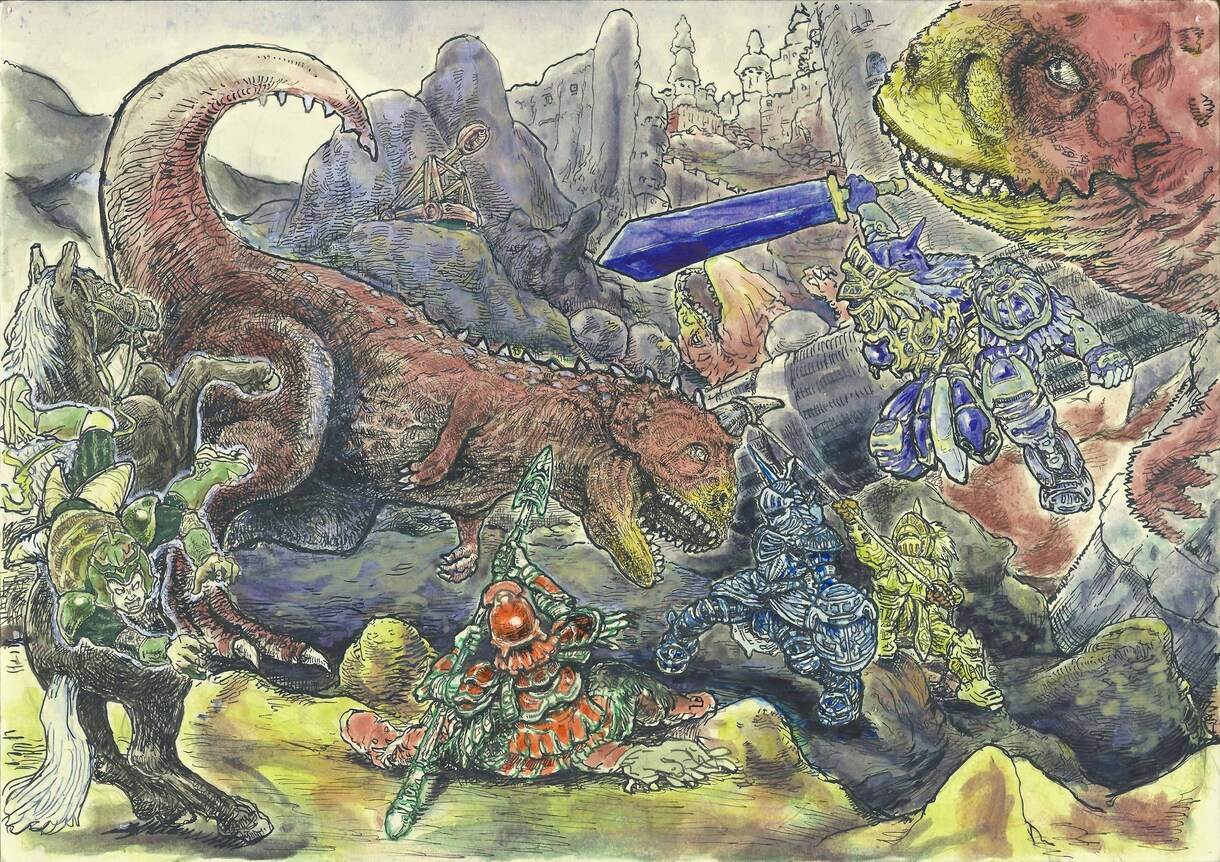 ご希望のイラストを製作致します 漫画・アニメ系イラスト,ペン画による動物や風景等のリアル画 イメージ8