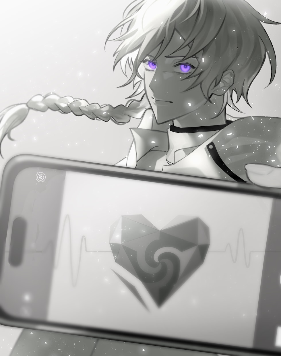 サムネ、歌ってみた、記念グッズ等イラスト制作します ☆男性イラストが得意！魅力たっぷりの男性に仕上げます☆ イメージ5
