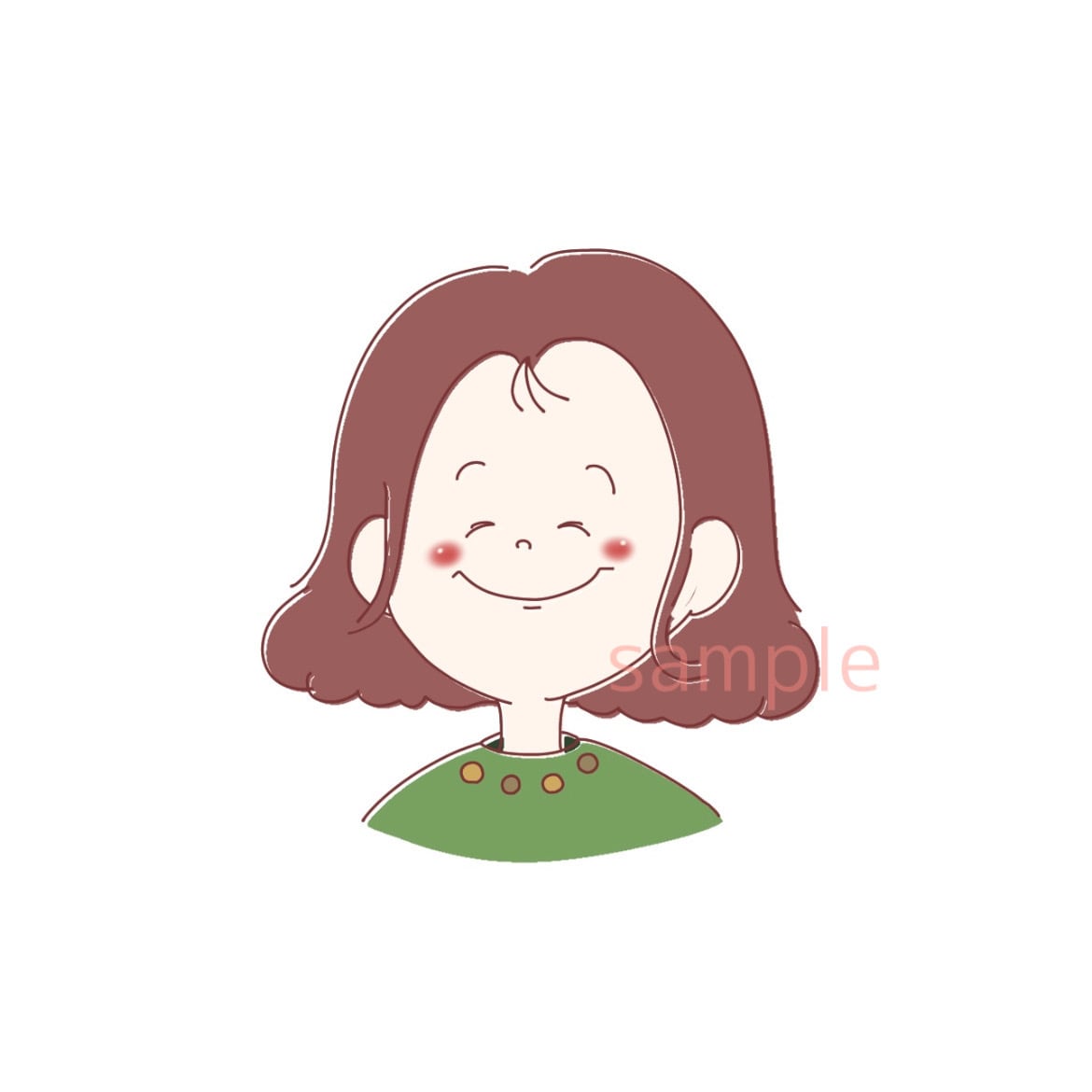 ゆるくてかわいい似顔絵 • イラスト描きます 丁寧に精一杯がんばります( •̀ᴗ•́ )و！ イメージ4