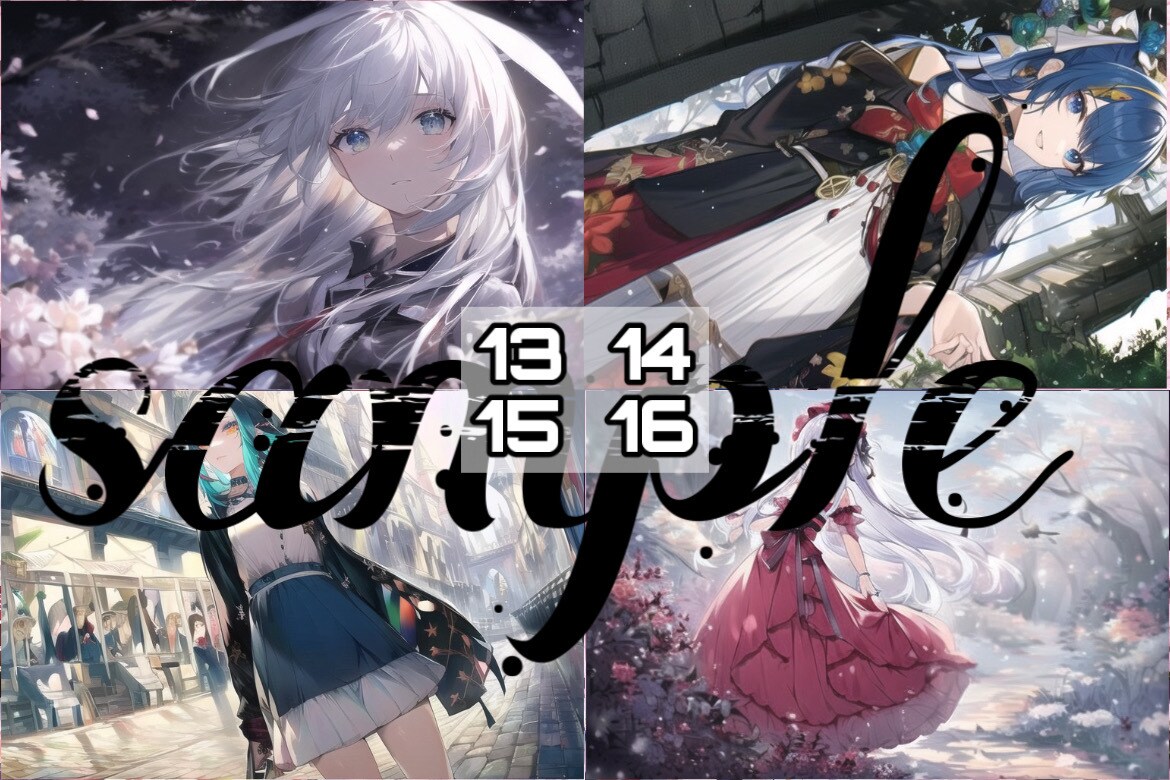 和服少女　既成イラスト販売します 格安イラスト販売します！商用利用料金込みでこのお値段！ イメージ5