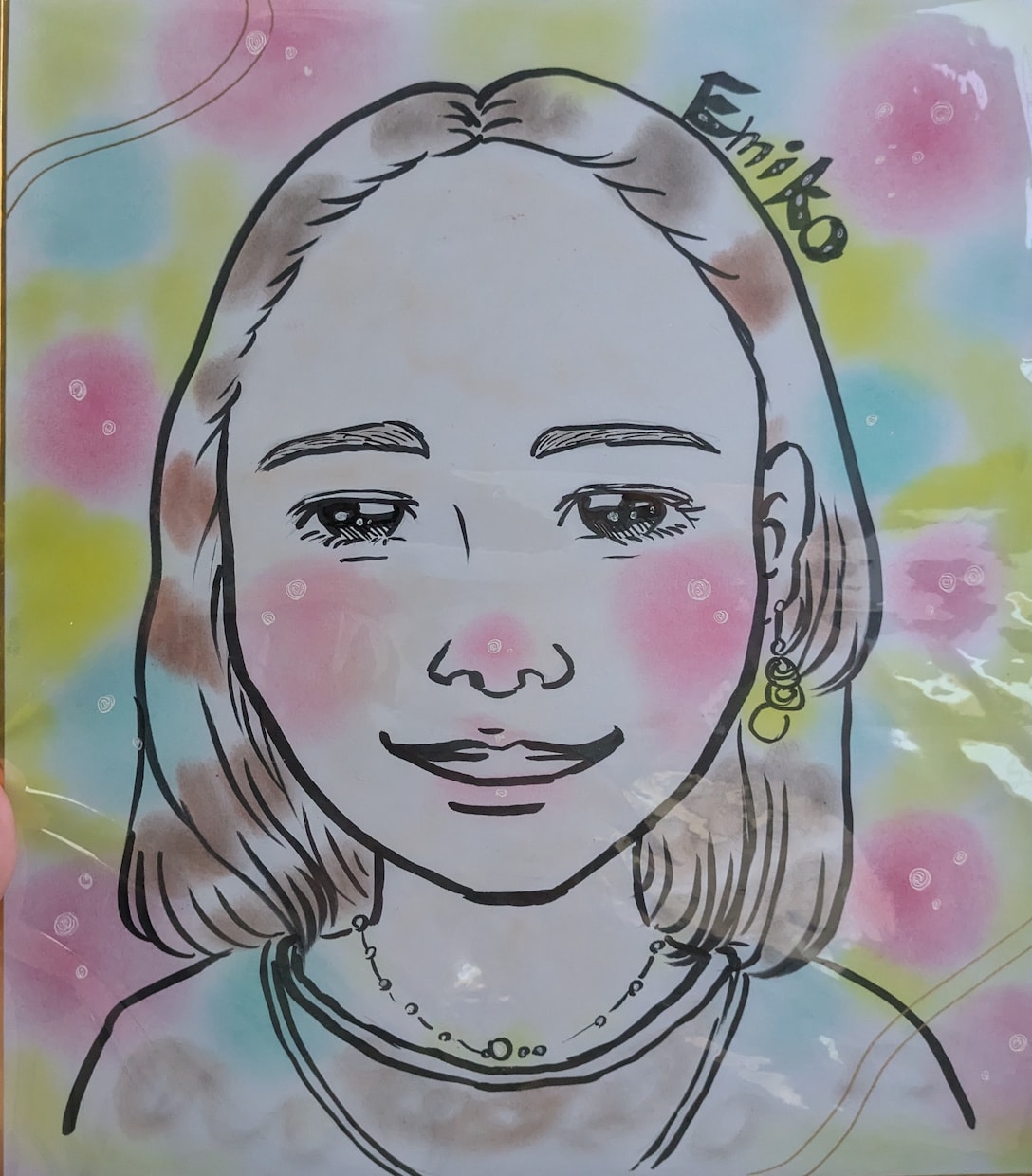心に光を灯す、優しいアナログ似顔絵を描きます 見つめるたび、心がほどける魔法のような優しさをお届けします イメージ5