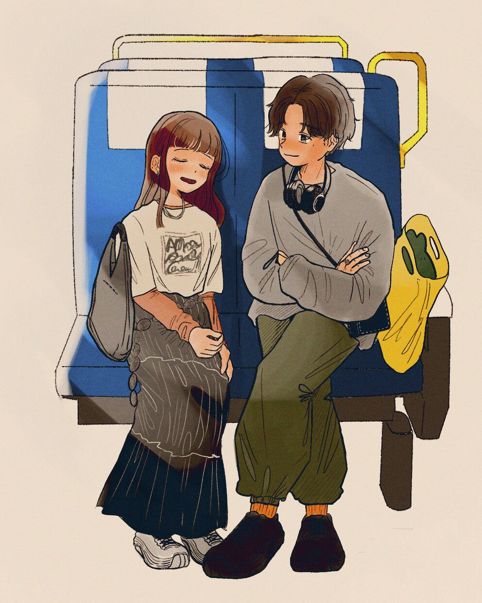 拘りを詰め込んだのファッションをイラストにします カジュアルでも綺麗めでも、衣装など何でも◎ イメージ10