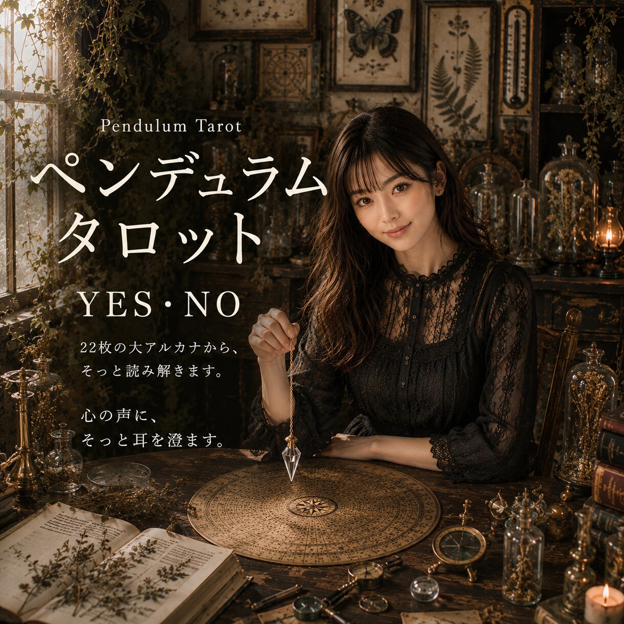 ペンデュラムとタロットで必要なメッセージ降ろします YES or NOの2択と反応のある大アルカナからメッセージ イメージ1