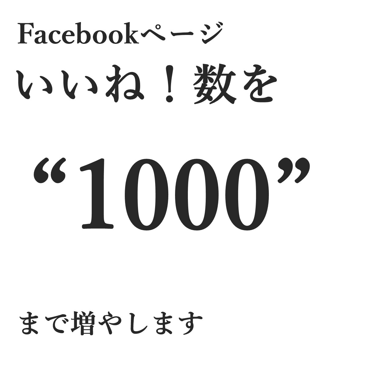 すぐに実践できます “いいね！数”を一撃で倍増させるメソッド（単価２円以下で） イメージ1