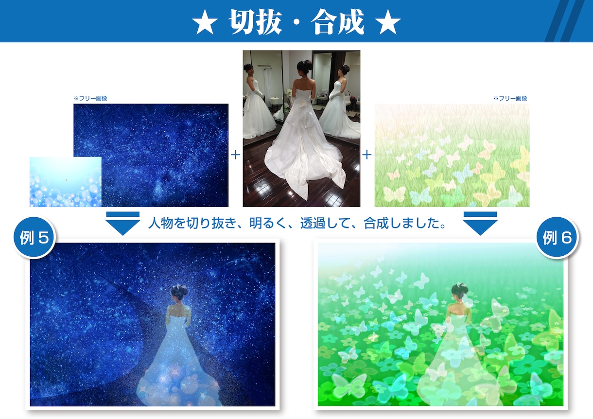 写真の画像修正承ります 「いい写真なのに、これさえなければ・・・」を叶えます！ イメージ5