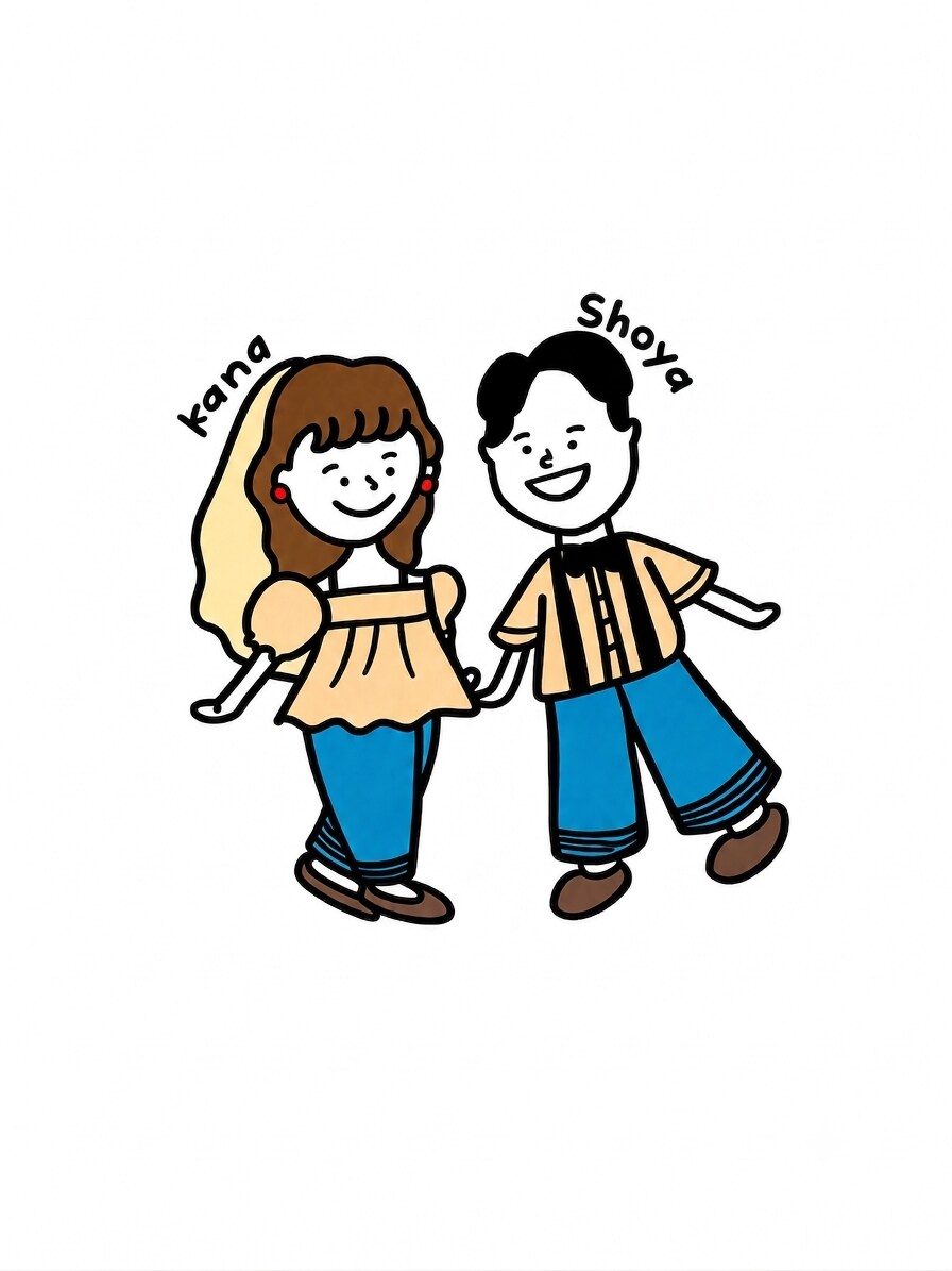 ゆるい雰囲気の似顔絵かきます アイコンやペーパーアイテムに使えるゆるめの似顔絵 イメージ1