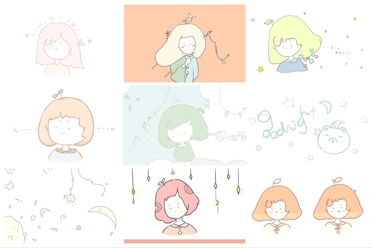 ゆるく絵を描きます 柔らかくゆるい雰囲気で絵を描きます～ イメージ1