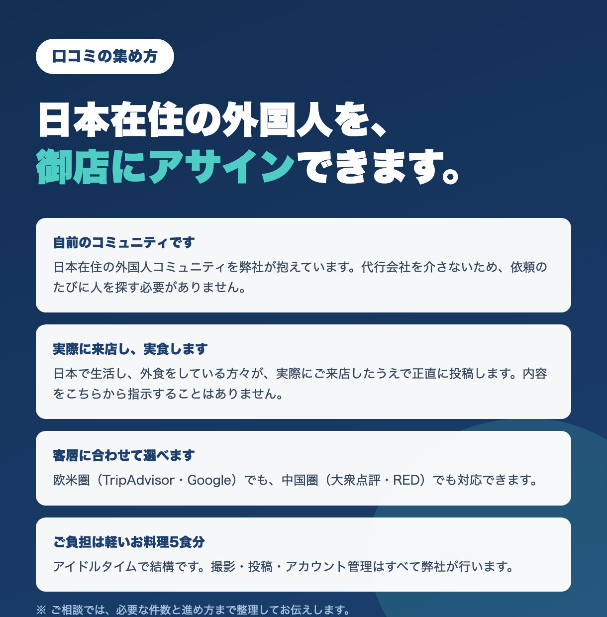 TripAdvisorの上位表示を攻略します 掲載しただけでは、口コミは増えません。30分で現状を実測 イメージ4