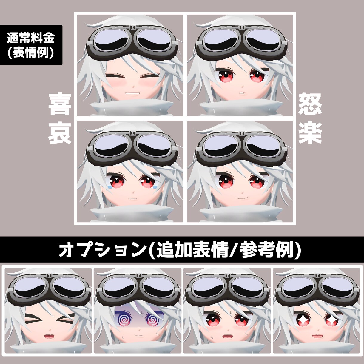フルスクラッチで3Dモデル制作します VtuberやVRCで自分だけのモデルがほしい人に イメージ5