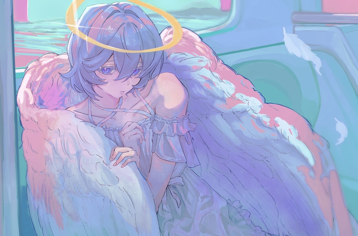 儚い女の子、男の子描きます キャラデザイン、イラストご希望に沿ってイラスト作成いたします イメージ1
