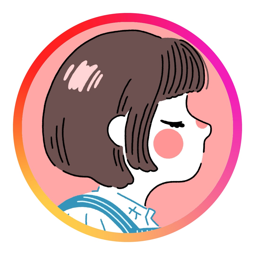 アイコンにぴったり！ポップな横顔イラスト描きます 自分の好きなファッションスタイルをアイコンにしよう！ イメージ2