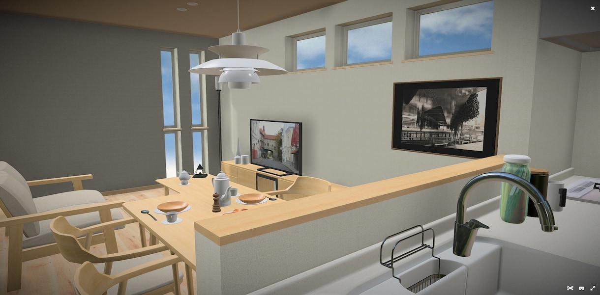 VR・3Dで間取りのセカンドオピニオンいたします VR・3Dで確認するからナットク！複数案作成で比較もできる イメージ2