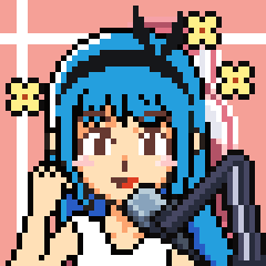 レトロ風ドット絵で似顔絵のイラストを書きます 背景もついてるので雰囲気を楽しんでください！ イメージ4