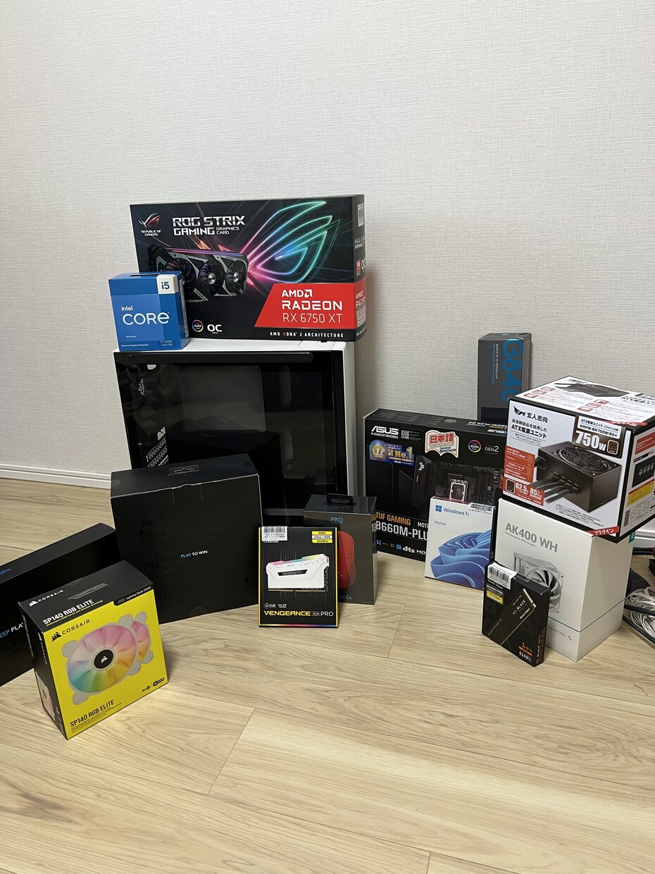 自作PCパーツ構成格安で提案します 自作PCのパーツ構成格安で考えます！ イメージ3