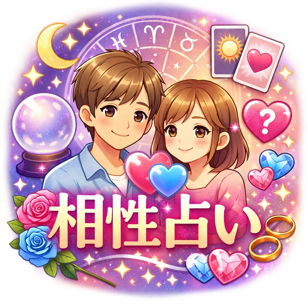 好きな人との相性占い★ます タロットで見る好きな彼との相性占い イメージ1