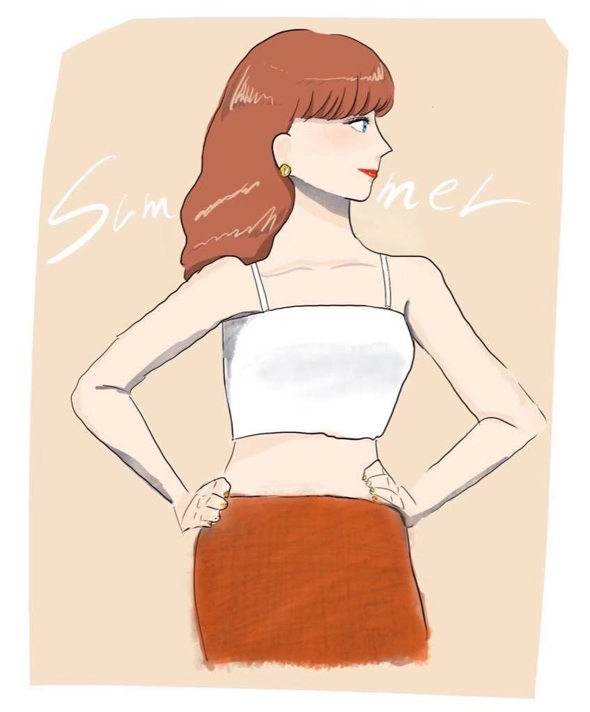 女の子のイラストを描きます デザイン性を重視したものを主に描いています！ イメージ8