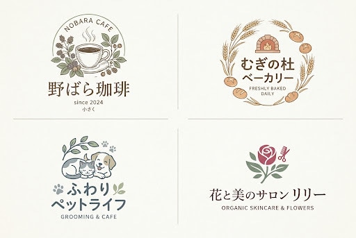 イメージに合わせたロゴをデザインします 参考画像やご希望をもとに理想のロゴを形にします イメージ4