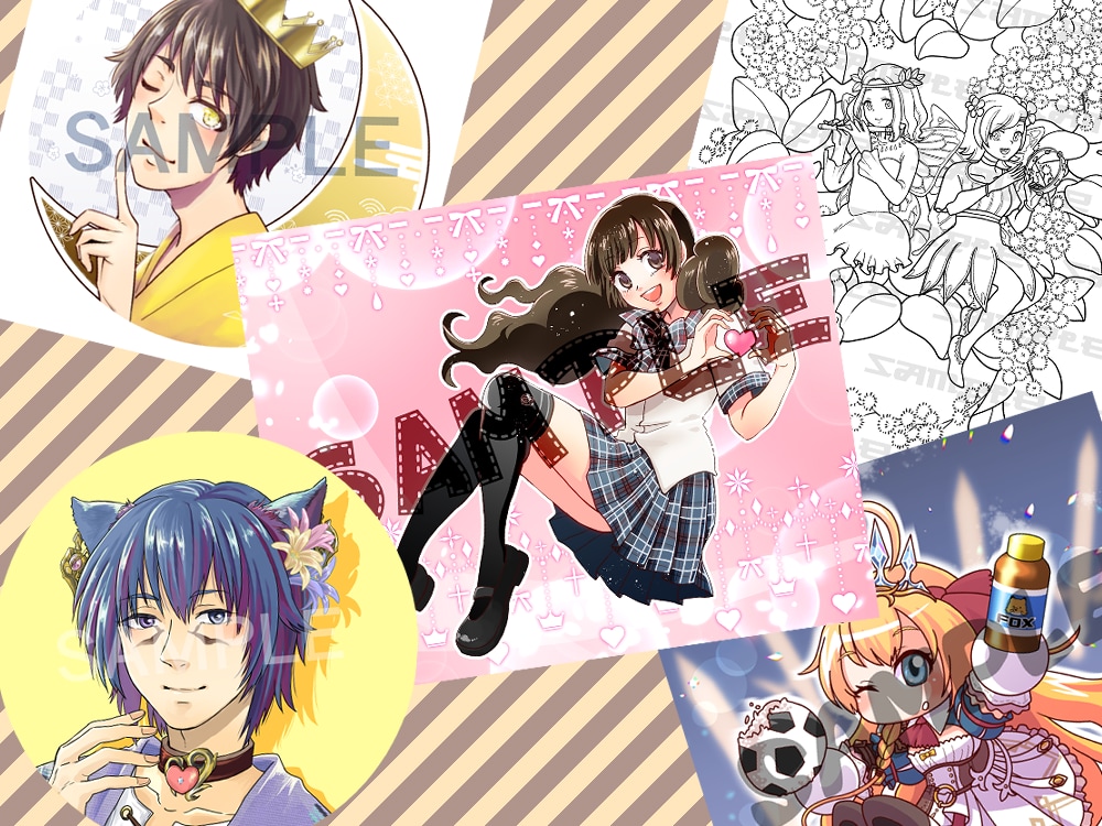 希望に合わせてイラストお描きします お気軽に相談・見積もり承ります！ イメージ6
