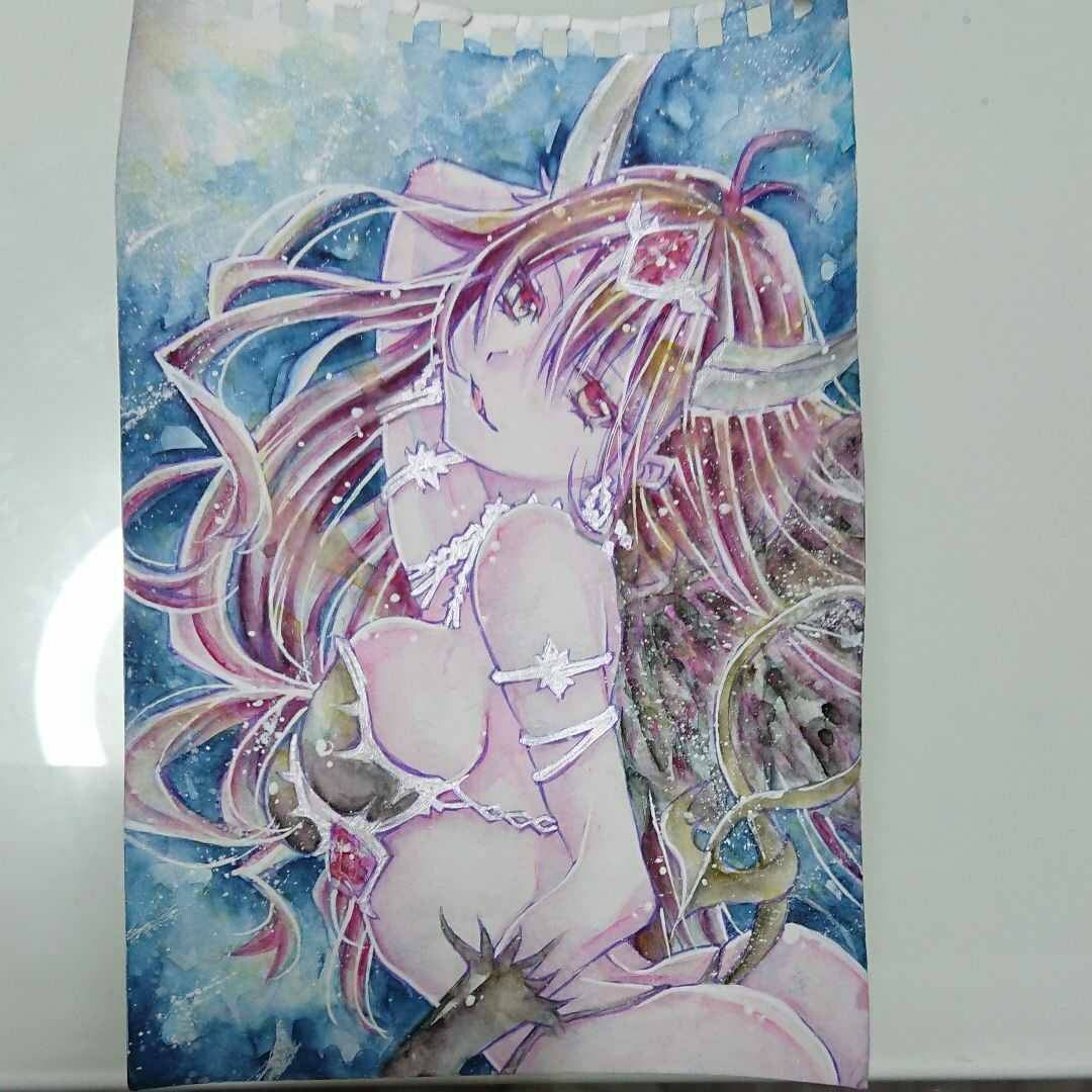 アナログで水彩画やカラーインクで絵を描きます メルカリで50件以上の販売実績柔らかな絵柄多彩な構図 イメージ9