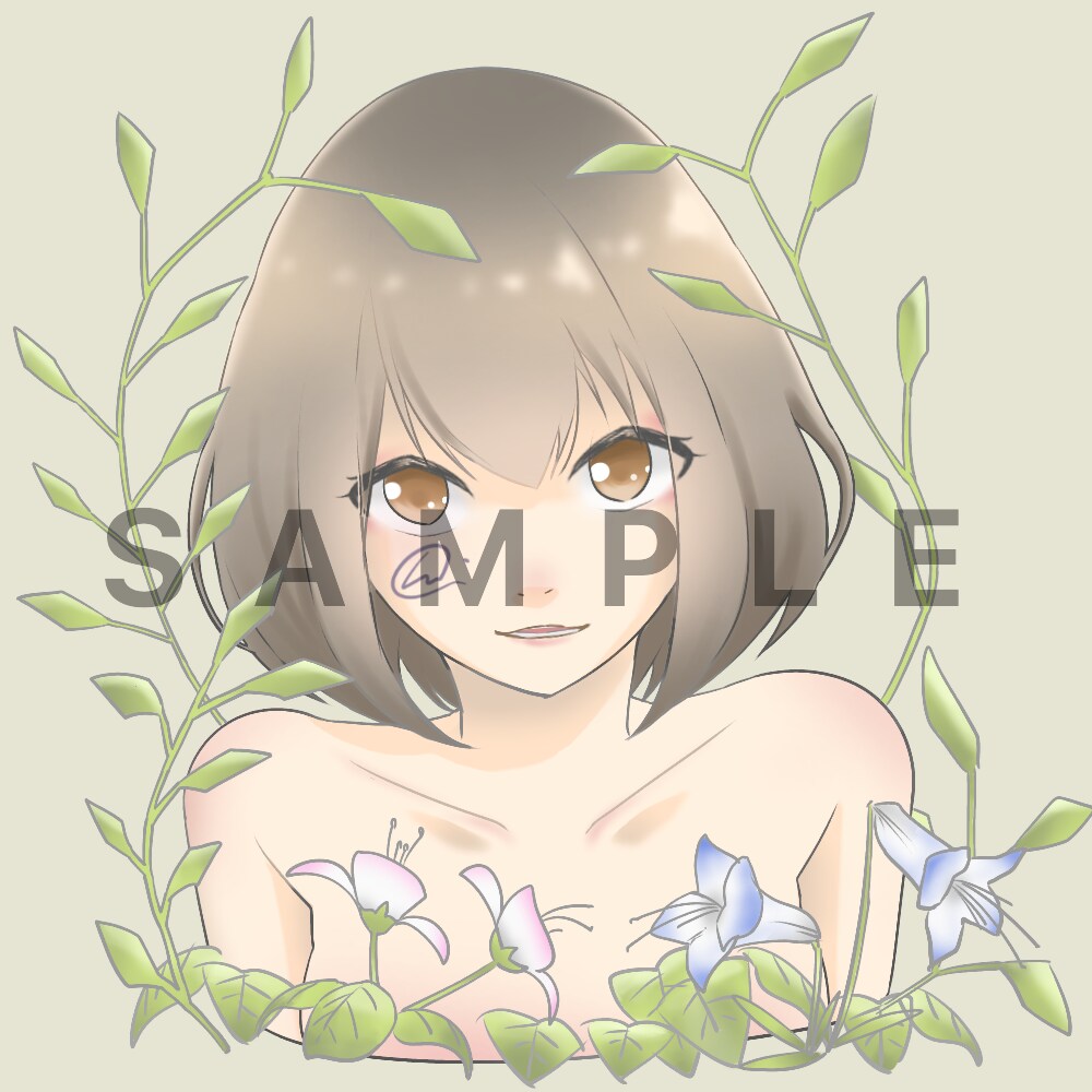 アイコン作成いたします 可愛らしい女の子描きます！顔が中心で、正面顔が得意です！ イメージ2