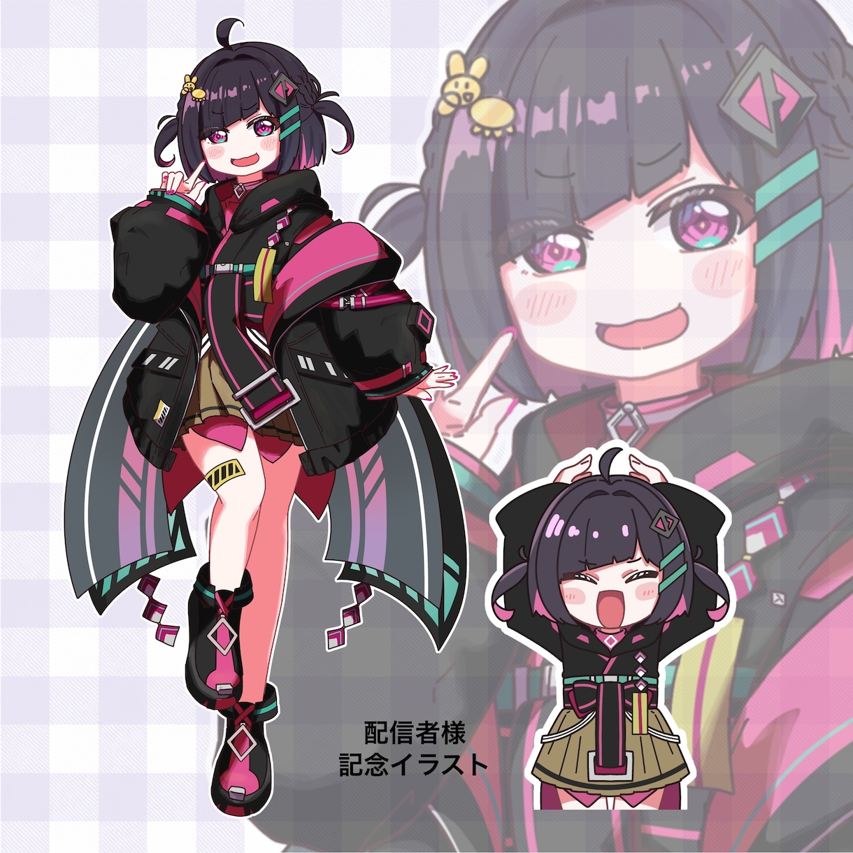パステルポップでかわいいイラスト描きます パステルポップな色使いで唯一無二の可愛イラストを描きます イメージ8