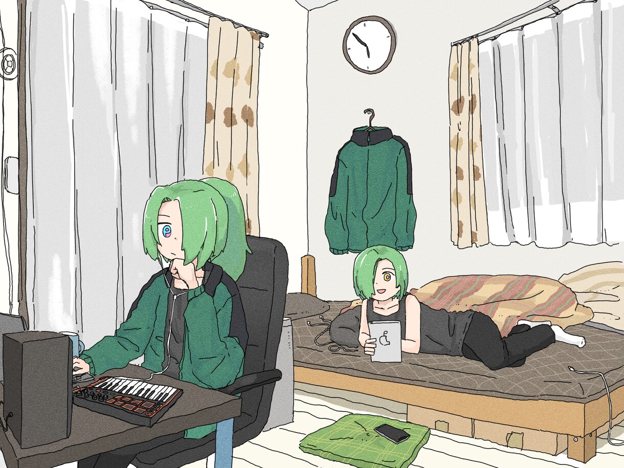 ご希望のイラストお描きします 1枚絵、サムネイルなど用途にあったイラストを作成致します。 イメージ5